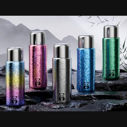 Goldfish Pure Titanium Insulated Mug